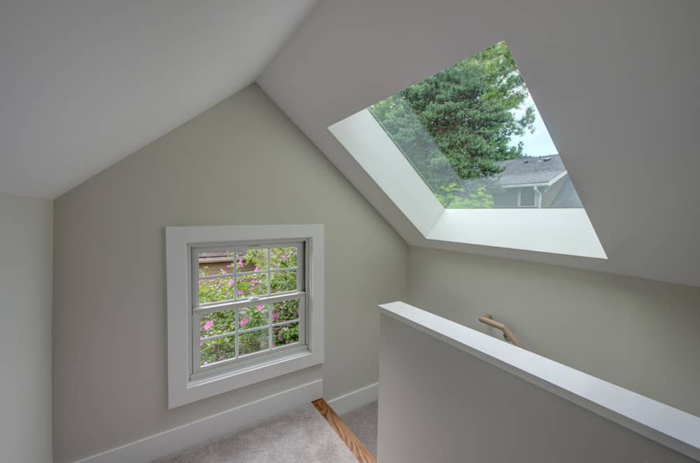 Skylight in NW Portland Dormer Addition Built by Hammer & Hand