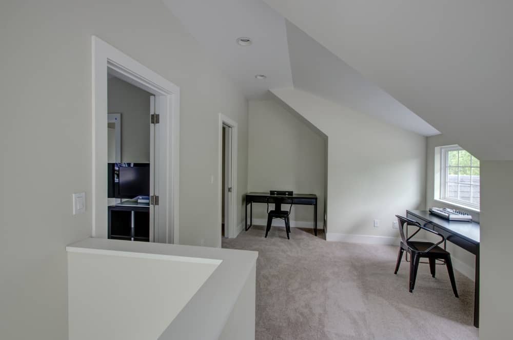 Office Space in NW Portland Dormer Addition Built by Hammer & Hand