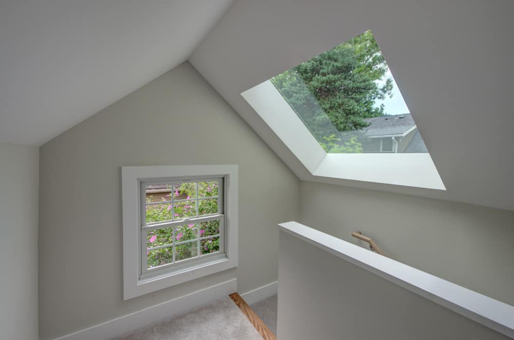 Skylight in NW Portland Dormer Addition Built by Hammer & Hand