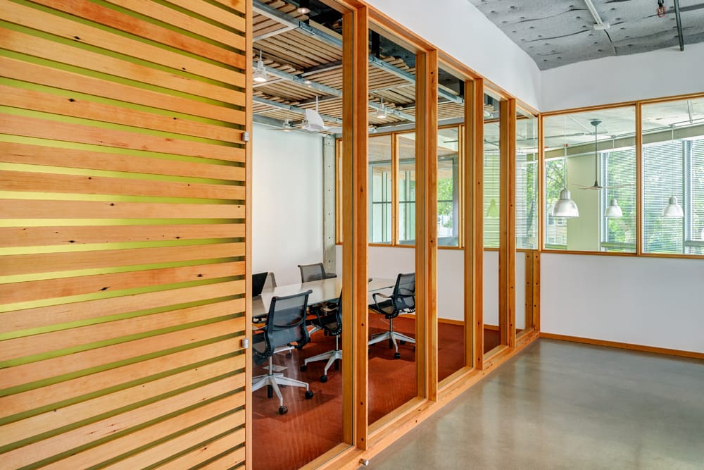 Hammer & Hand Conference Room in the Bullitt Center Seattle WA