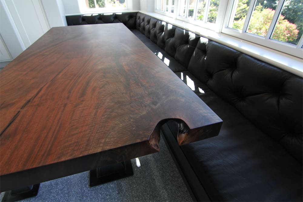 Custom Live Edge Dining Table by Hammer & Hand