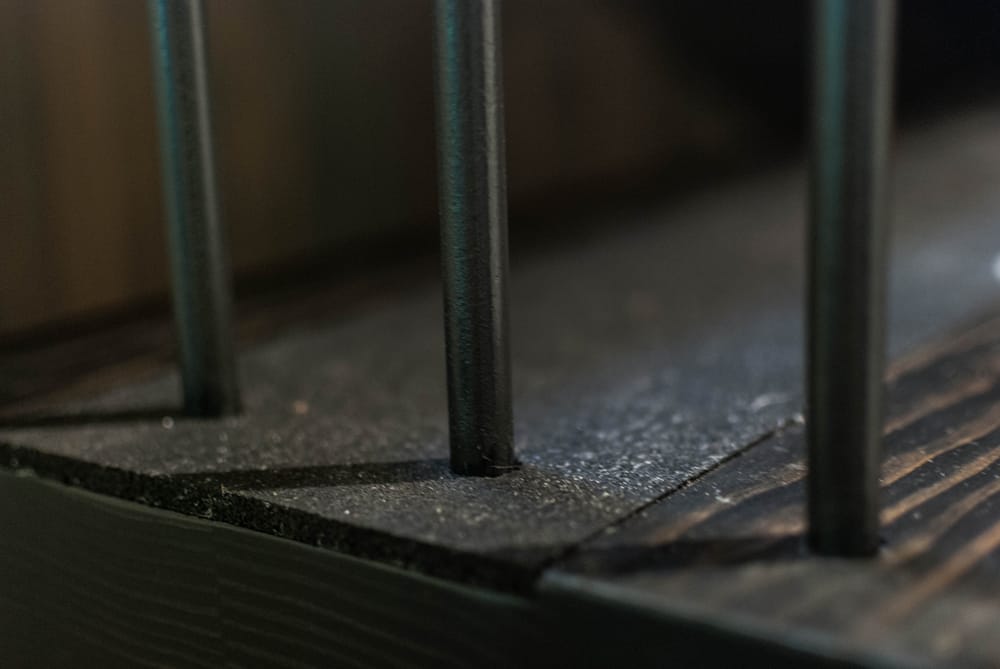 Stair Inlay Detail at Wallace Park Modern | Hammer & Hand