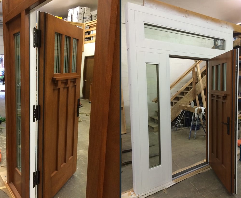 Passive House Door Open | Hammer & Hand