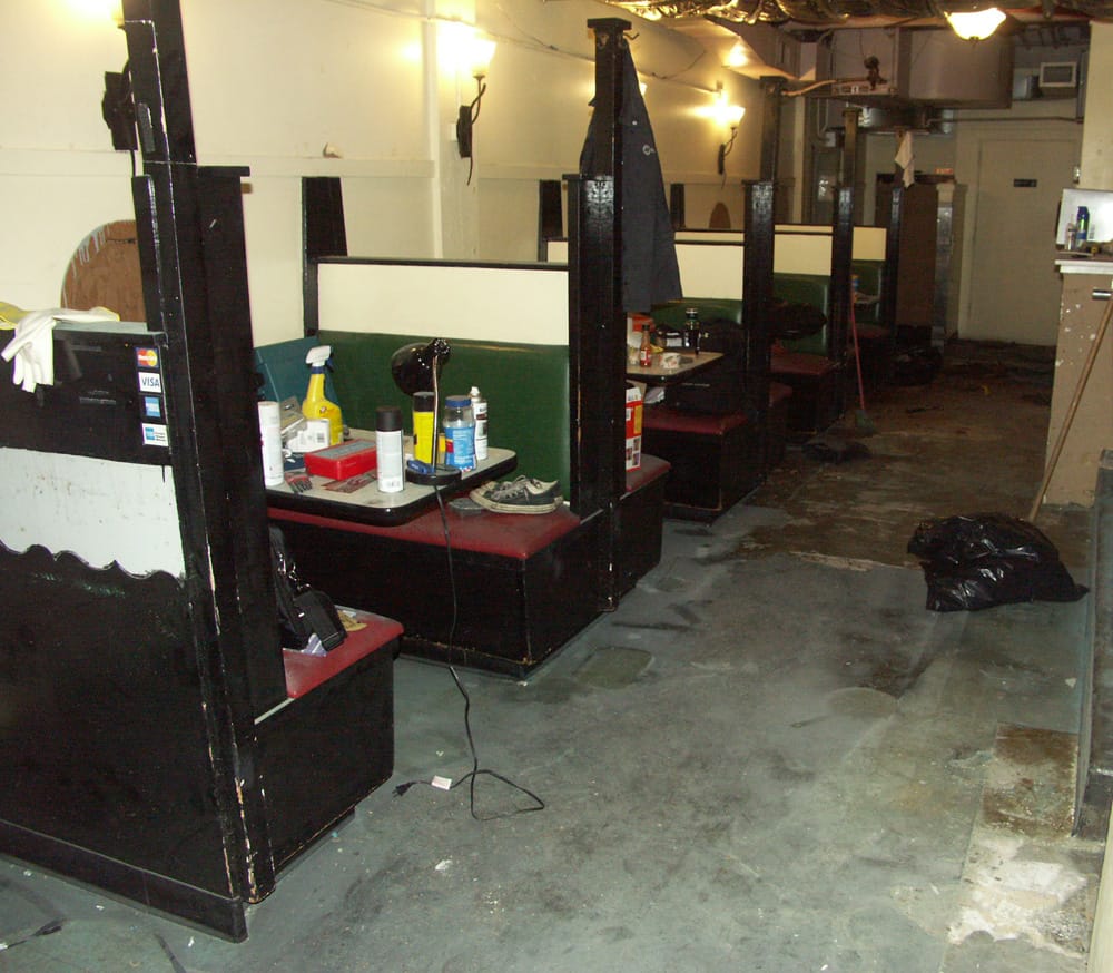 Cycene Booths Before | Hammer & Hand