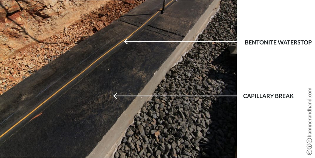 Basements Capillary Break Detail 1 | Hammer & Hand