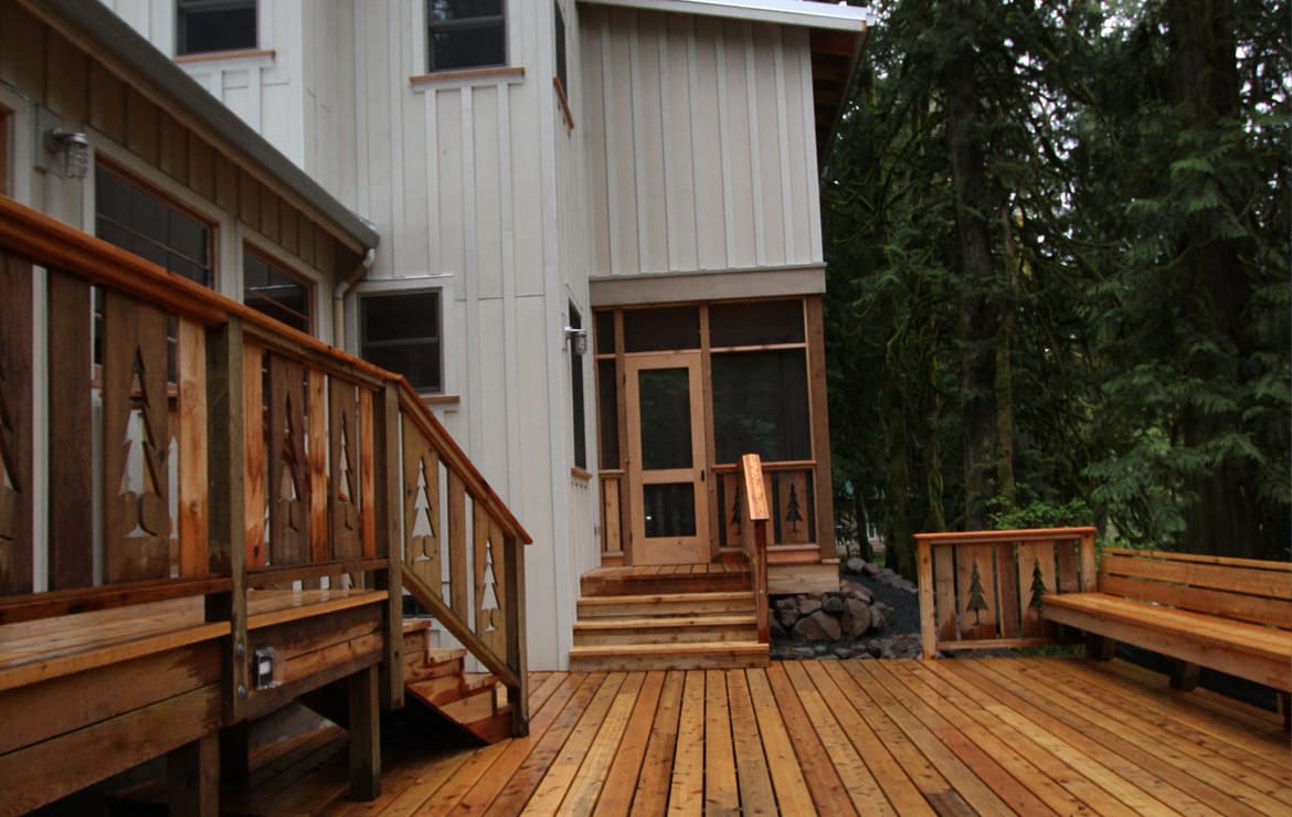 Rhododendron Cabin by Portland Home Builder Hammer & Hand