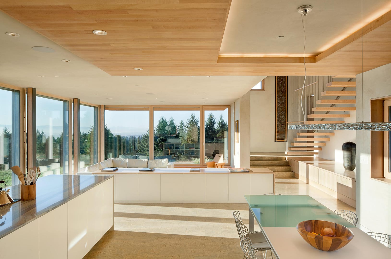 Open Living Space in Karuna Passive House