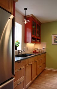 Kitchen Countertop in Tudor Home Remodel