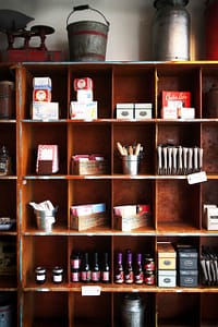 Shelving in Salt & Straw Scoop Shop Commercial Remodel