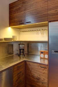 Cabinets and Countertop in Loft Kitchen Remodel | Hammer & Hand