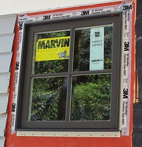 Weather Resistant Tape Over Nail Heads