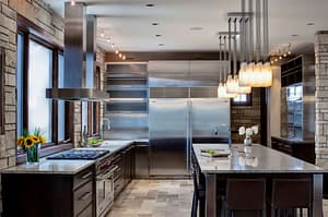 Kitchen with double wide fridge - evidence of Jevons Paradox?