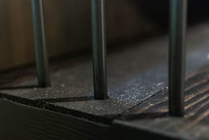 Stair Inlay Detail at Wallace Park Modern | Hammer & Hand