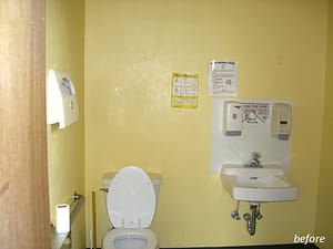 Portland Loft Conversion Bathroom Before Photo