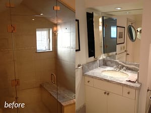 Washington Park Bathroom Remodel Before Photo
