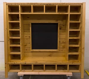 Custom Shelving Unit Made by Hammer & Hand