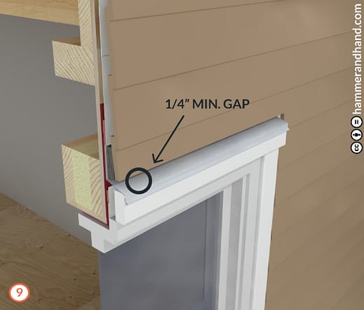 Rain Screen Detail 9 Install Siding | Hammer & Hand