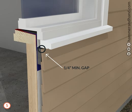 Rain Screen Detail 5 Install Siding | Hammer & Hand