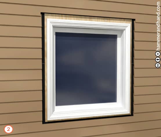 Window Retrofit Detail Step 2 | Hammer & Hand