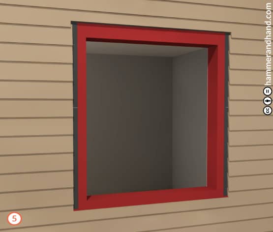 Window Retrofit Detail Step 5 | Hammer & Hand