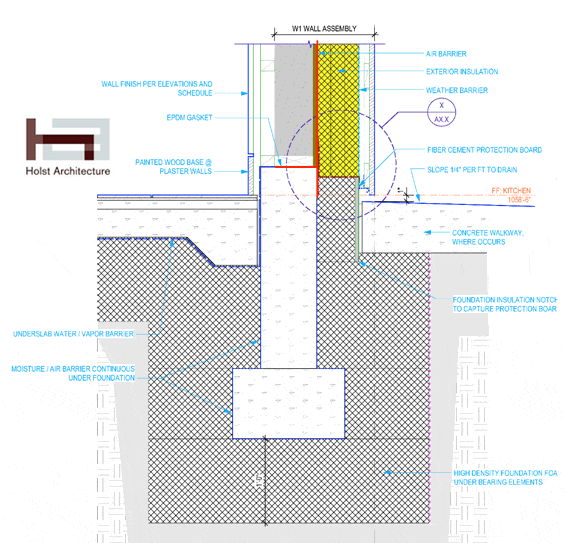 Karuna Passive House Wall Assembly