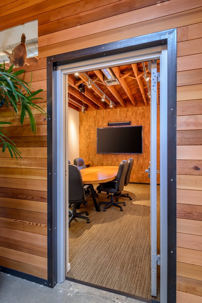 Metal Door Trim at Ballard Office TI | Hammer & Hand