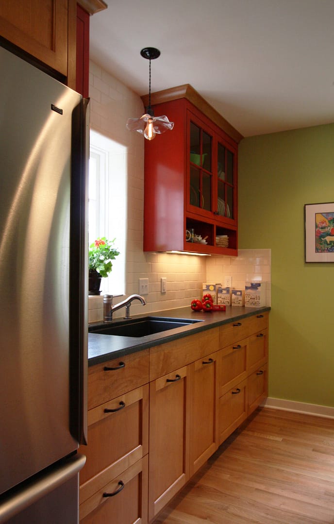 Kitchen Countertop in Tudor Home Remodel