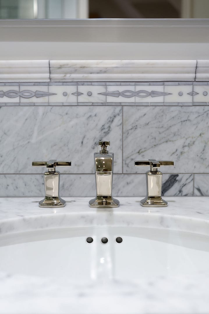 Bathroom Tile Detail in Seattle Remodeling Project by Hammer & Hand
