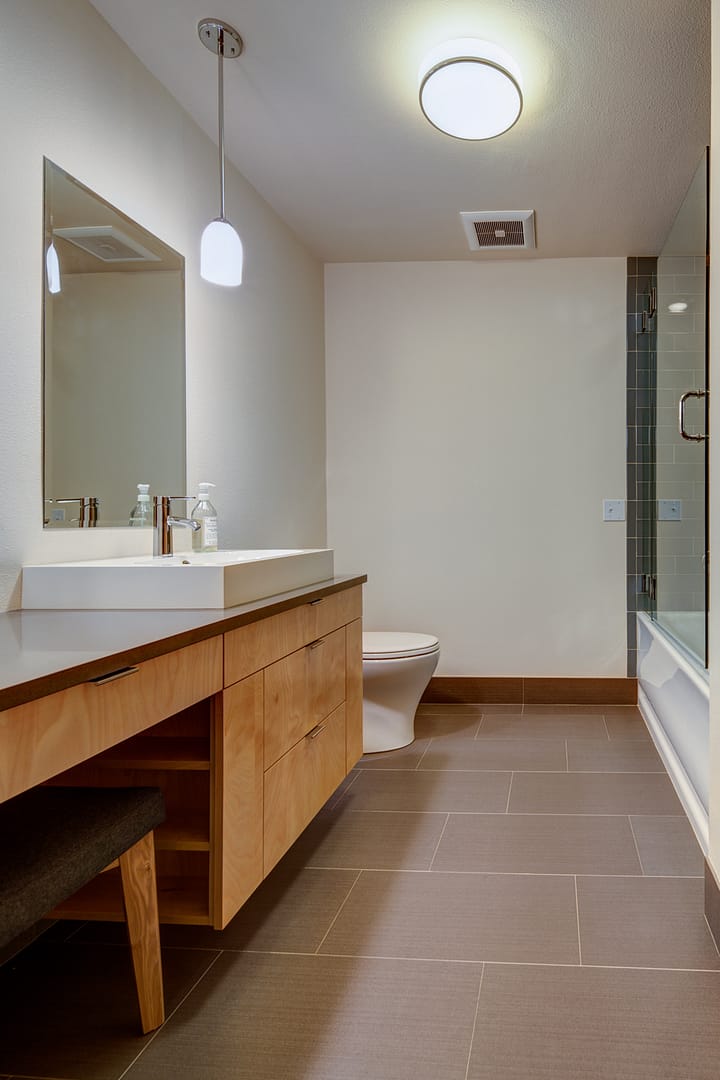 Portland Condo Bathroom Remodel by Hammer & Hand