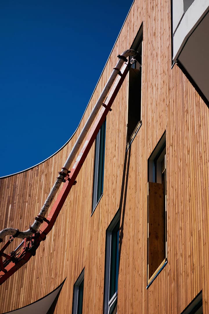 Concrete at Instrument Office Build Out | Hammer & Hand