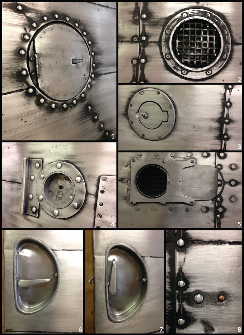 Bomber Door Details | Hammer & Hand