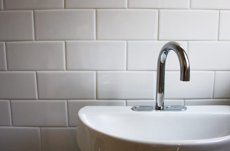 Bathroom Sink in Tiny Bath Remodel