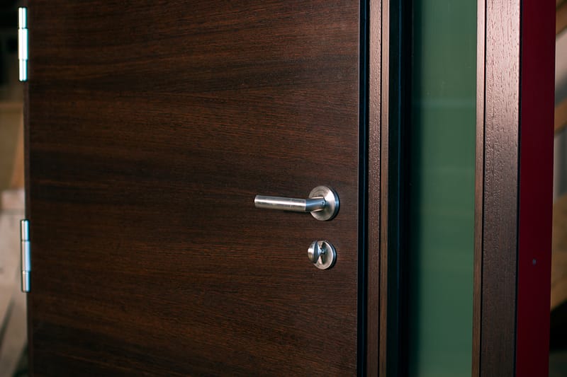 Passive House Door Built by Hammer & Hand