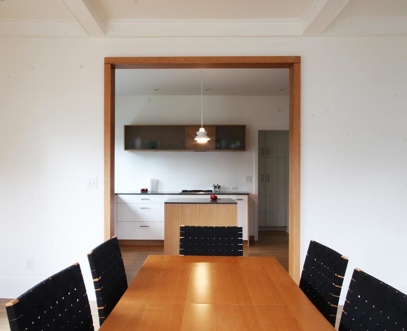 Dining Table in Grant Park Foursquare Home Remodel