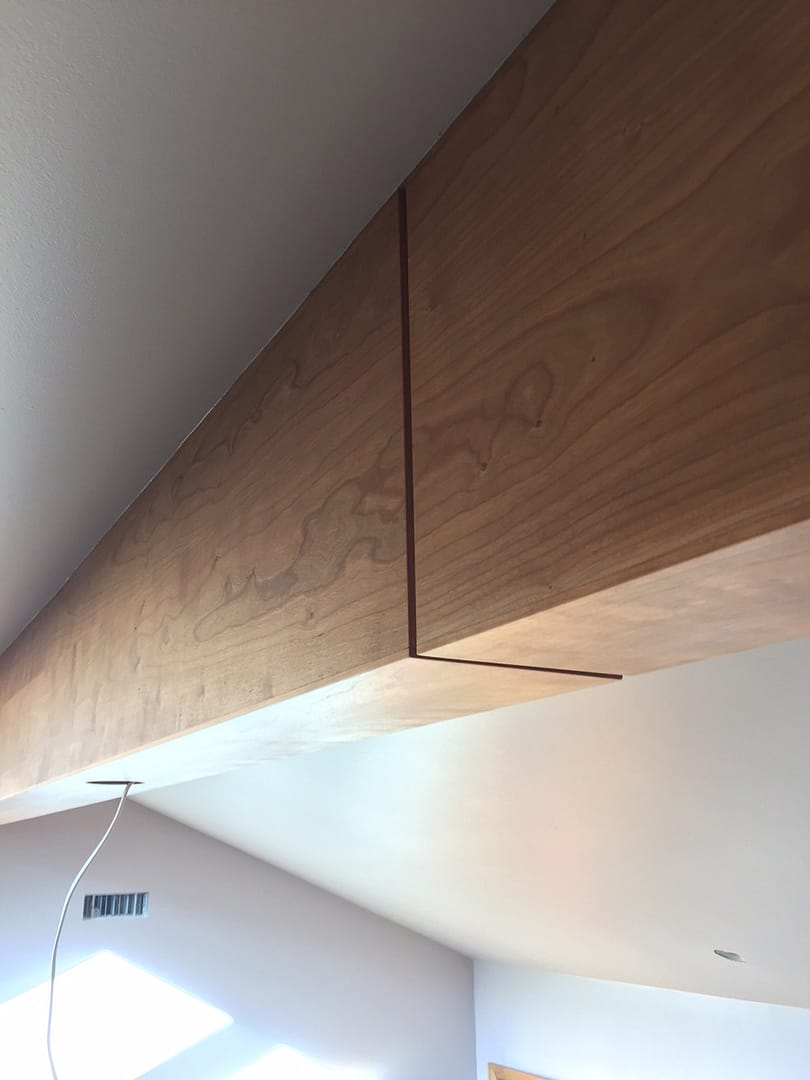 Beam Wrap Detail at Portland Project | Hammer & Hand