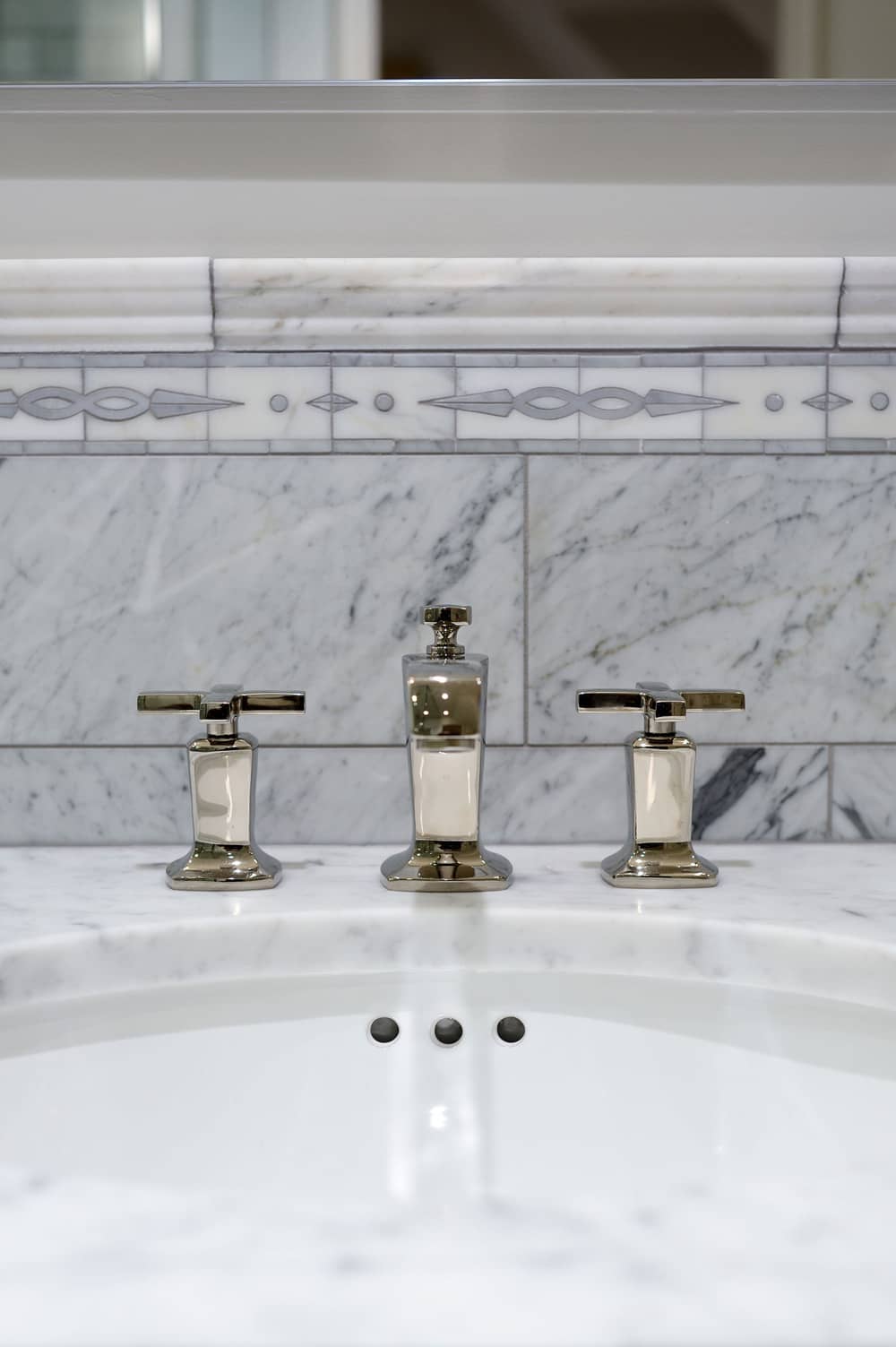 Bathroom Tile Detail in Seattle Remodeling Project by Hammer & Hand