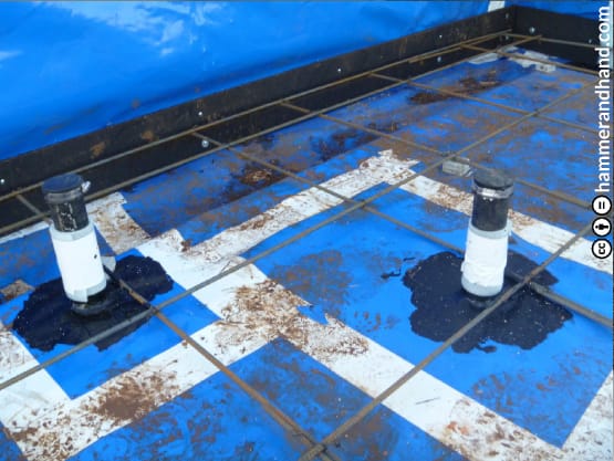 Basements Sub Slab Vapor/Soil Barrier | Hammer & Hand